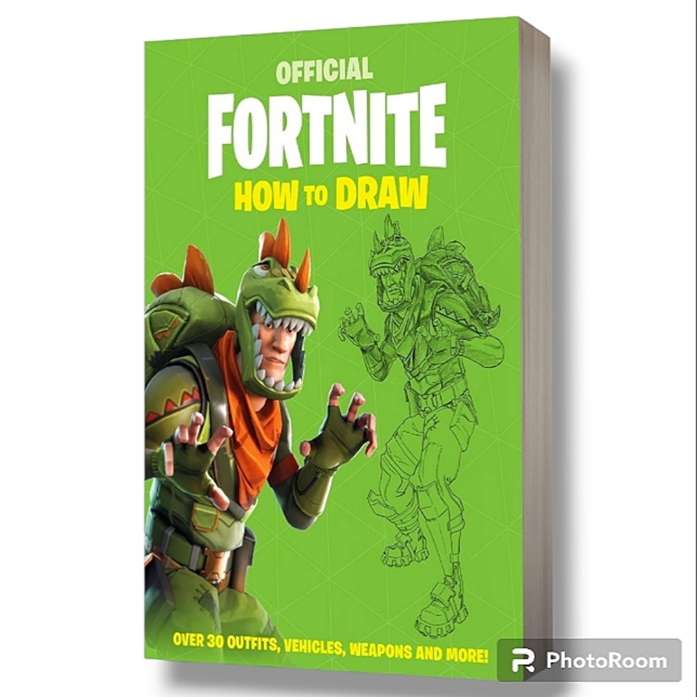 Epic Games 'Official Fortnite How To Draw' Illustrated Paperback Book